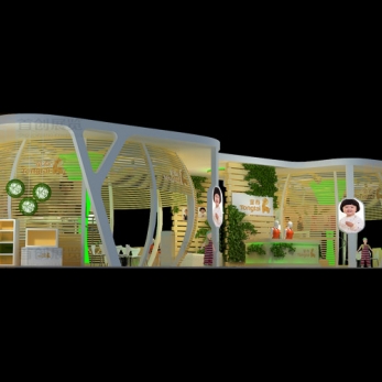 童泰 服裝鞋包展臺搭建